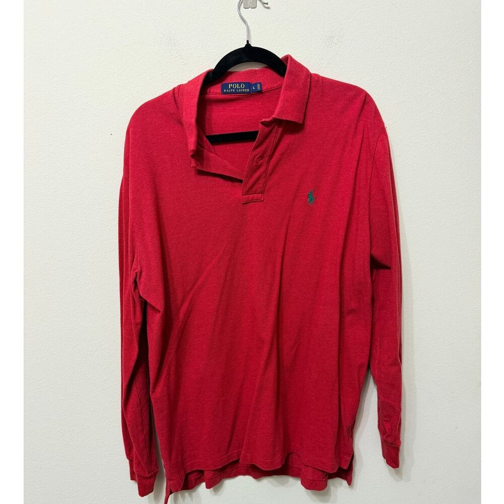 Preloved Men's Ralph Lauren Long Sleeve Polo Shirt Sz L